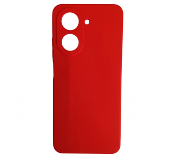 Чехол силиконовый Xiaomi Redmi A5/POCO C71 Silicone Cover без лого красный#2128879
