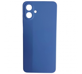 Чехол силиконовый Samsung A07 Silicone Cover без лого голубой#2136715