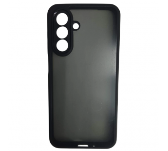 Чехол силикон-пластик Samsung A17/A26 матовый с окантовкой черный#2129946