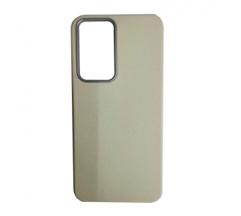 Чехол пластиковый Samsung A17/A26 ЭкоКожа с оободком молочный#2128881