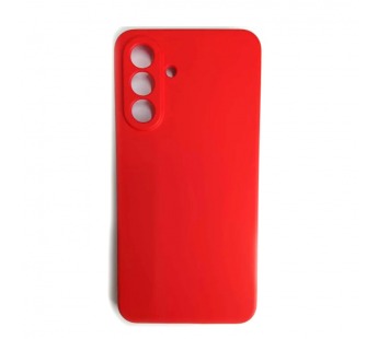 Чехол силиконовый Samsung A17/A26 Silicone Cover без лого красный#2128877