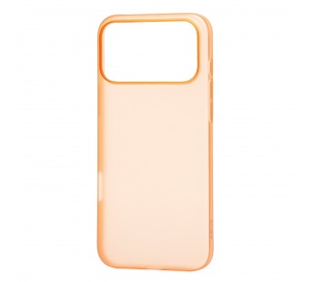 Чехол-накладка - PC091 для "Apple iPhone 17 Pro Max" (transparent/orange) (242705)#2129341