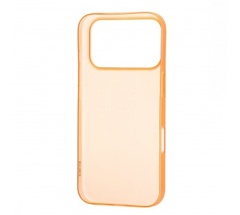 Чехол-накладка - PC091 для "Apple iPhone 17 Pro" (transparent/orange) (242704)#2129888