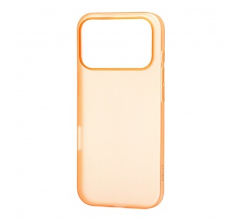 Чехол-накладка - PC091 для "Apple iPhone 17 Pro" (transparent/orange) (242704)#2129889