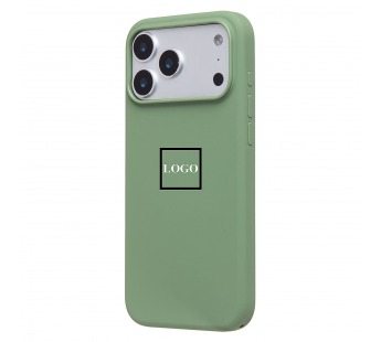 Чехол-накладка Silicone Case  "Apple iPhone 17 Pro Max" (light moss) (241540)#2129353