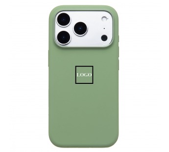 Чехол-накладка ORG Silicone Case с анимацией для "Apple iPhone 17 Pro" (light moss) (241535)#2129263