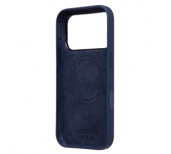 Чехол-накладка Silicone Case MagSafe для Apple iPhone 17 Pro (midnight) (241532)#2129258