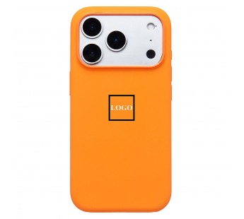 Чехол-накладка ORG Silicone Case с анимацией для "Apple iPhone 17 Pro" (orange) (241534)#2129241