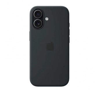 Чехол-накладка Silicone Case MagSafe для Apple iPhone 17 (black) (241521)#2128063