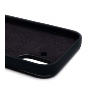 Чехол-накладка Silicone Case MagSafe для Apple iPhone 17 (black) (241521)#2129224