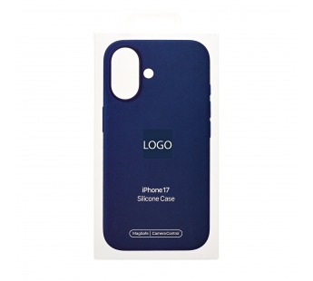 Чехол-накладка Silicone Case MagSafe для Apple iPhone 17 (midnight) (241522)#2129213