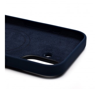 Чехол-накладка Silicone Case MagSafe для Apple iPhone 17 (midnight) (241522)#2129214