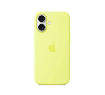 Чехол-накладка ORG Silicone Case с анимацией для "Apple iPhone 17" (neon yellow) (241843)#2128051