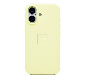 Чехол-накладка ORG Silicone Case с анимацией для "Apple iPhone 17" (neon yellow) (241843)#2138393