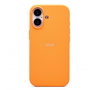 Чехол-накладка ORG Silicone Case с анимацией для "Apple iPhone 17" (orange) (241524)#2138396