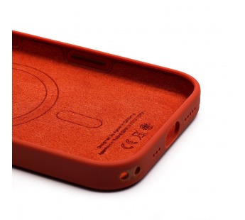 Чехол-накладка ORG Silicone Case с анимацией для "Apple iPhone 17" (terra cotta) (241847)#2129288