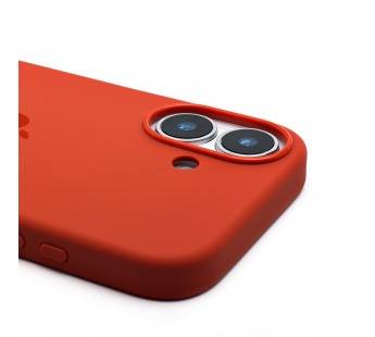 Чехол-накладка ORG Silicone Case с анимацией для "Apple iPhone 17" (terra cotta) (241847)#2129290