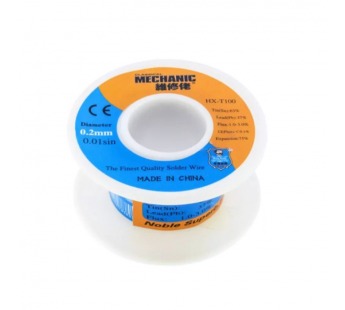 Припой Mechanic HX-T100 0.2 мм (42 г)#2128050