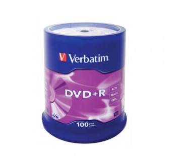 Диск SMARTBUY DVD+R, 4.7 Гб, 16х, в шпиле, (мин. 100шт) (SBDVPR100S) (100/600)#2128036