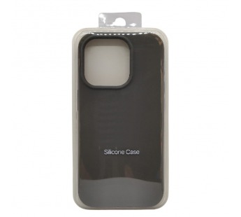 Чехол Silicone Case (YD) для iPhone 16 Pro серый титан#2128514