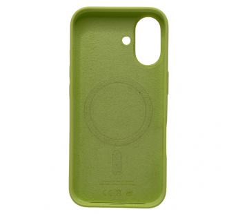 Чехол для iPhone 17 Silicone Case, Magsafe, салатовый#2130346