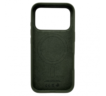 Чехол-накладка Silicone Case Magsafe для Apple iPhone 17 Pro (зеленый)#2130293