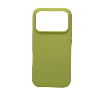 Чехол-накладка Silicone Case Magsafe для Apple iPhone 17 Pro (салатовый)#2130714