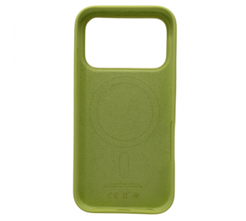 Чехол-накладка Silicone Case Magsafe для Apple iPhone 17 Pro (салатовый)#2130288