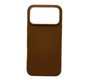 Чехол-накладка Silicone Case Magsafe для Apple iPhone 17 Pro Max (темно-оранжевый)#2133210