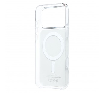 Чехол-накладка PC Clear Case SafeMag 1:1 для "Apple iPhone 17 Pro Max" (transparent) (243603)#2128966
