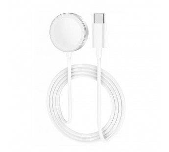 Беспроводное зарядное устройство для Apple Watch (Magnetic Charging, Type-C) Белый#2132035