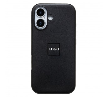 Чехол-накладка SM002 экокожа SafeMag для "Apple iPhone 17" (black) (242149)#2129672
