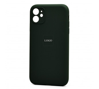 Чехол-накладка ORG Soft Touch с закрытой камерой для "Apple iPhone 11" (dark green) (240574)#2129181