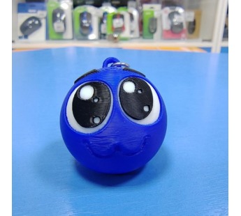 Брелок "Синяя эмодзи маленькая" 3D, шт#2128795