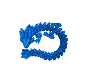 Дракон кристаллический 5 см, шт#2128822