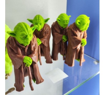 Игрушка "Мастер Йода" 3D, шт#2128831