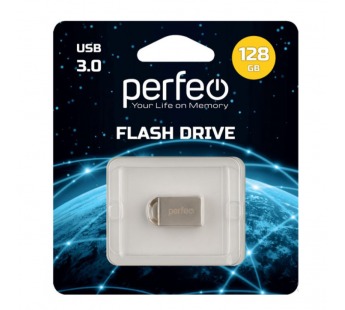 USB 3.0 Flash накопитель 128GB Perfeo M11, Metal Series#2129187