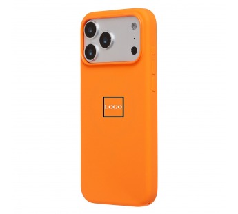 Чехол-накладка Silicone Case  "Apple iPhone 17 Pro Max" (orange) (241539)#2129766