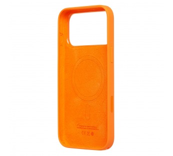 Чехол-накладка Silicone Case  "Apple iPhone 17 Pro Max" (orange) (241539)#2129765