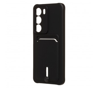 Чехол-накладка - SC304 с картхолдером для "Realme C71" (black) (241112)#2129801