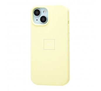 Чехол-накладка ORG Soft Touch для "Apple iPhone 15" (milk yellow) (242130)#2130527