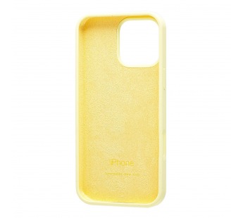 Чехол-накладка ORG Soft Touch для "Apple iPhone 16 Pro Max" (milk yellow) (242127)#2130522