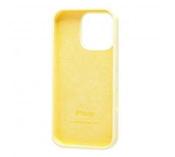 Чехол-накладка ORG Soft Touch для "Apple iPhone 16 Pro" (milk yellow) (242128)#2130537