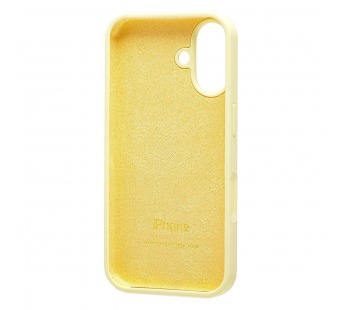 Чехол-накладка ORG Soft Touch для "Apple iPhone 16" (milk yellow) (242129)#2141709