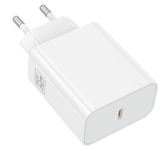 Сетевое зарядное устройство Hoco C162A PD40W белый#2129749