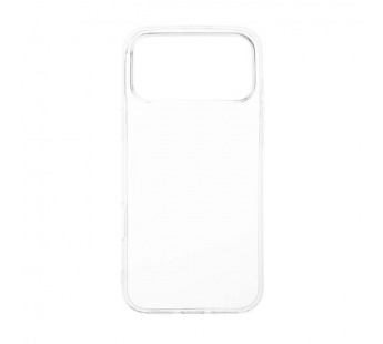 Накладка силиконовая Vixion 1,0мм для iPhone 17 Pro Max (прозрачный)#2129698