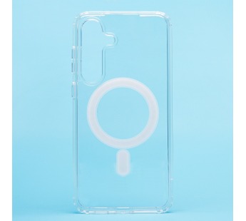 Чехол-накладка - SM006 SafeMag для "Samsung Galaxy S25 FE" (прозрачный) (243222)#2131118