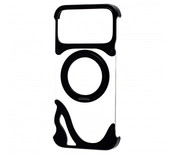 Чехол-накладка - SMZ07 Glassy SafeMag для "Apple iPhone 17 Pro Max" (black) (243144)#2131228