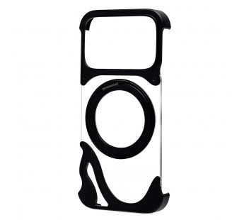 Чехол-накладка - SMZ07 Glassy SafeMag для "Apple iPhone 17 Pro" (black) (243146)#2131220