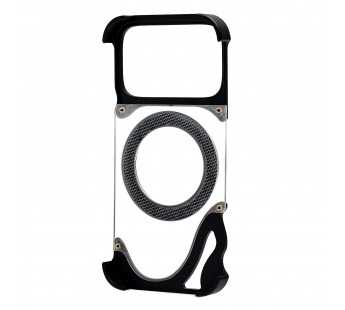 Чехол-накладка - SMZ07 Glassy SafeMag для "Apple iPhone 17 Pro" (black) (243146)#2131218